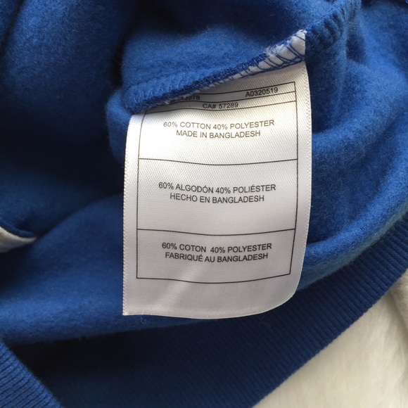 Puma Blue & Gray Hoodie Fully Zipper Jacket - Picture 5 of 7